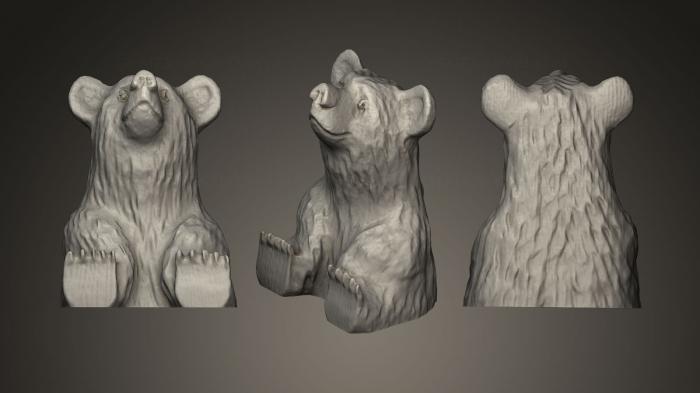 Animal figurines (STKJ_0167) 3D model for CNC machine